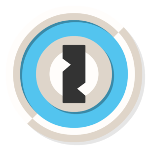 1Password flat icon