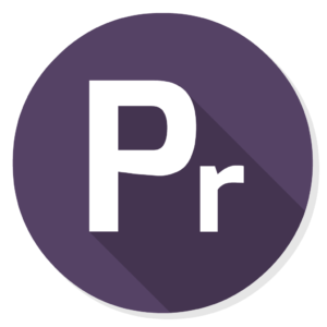 Adobe Premiere flat icon