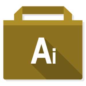 Adobe Illustrator flat icon