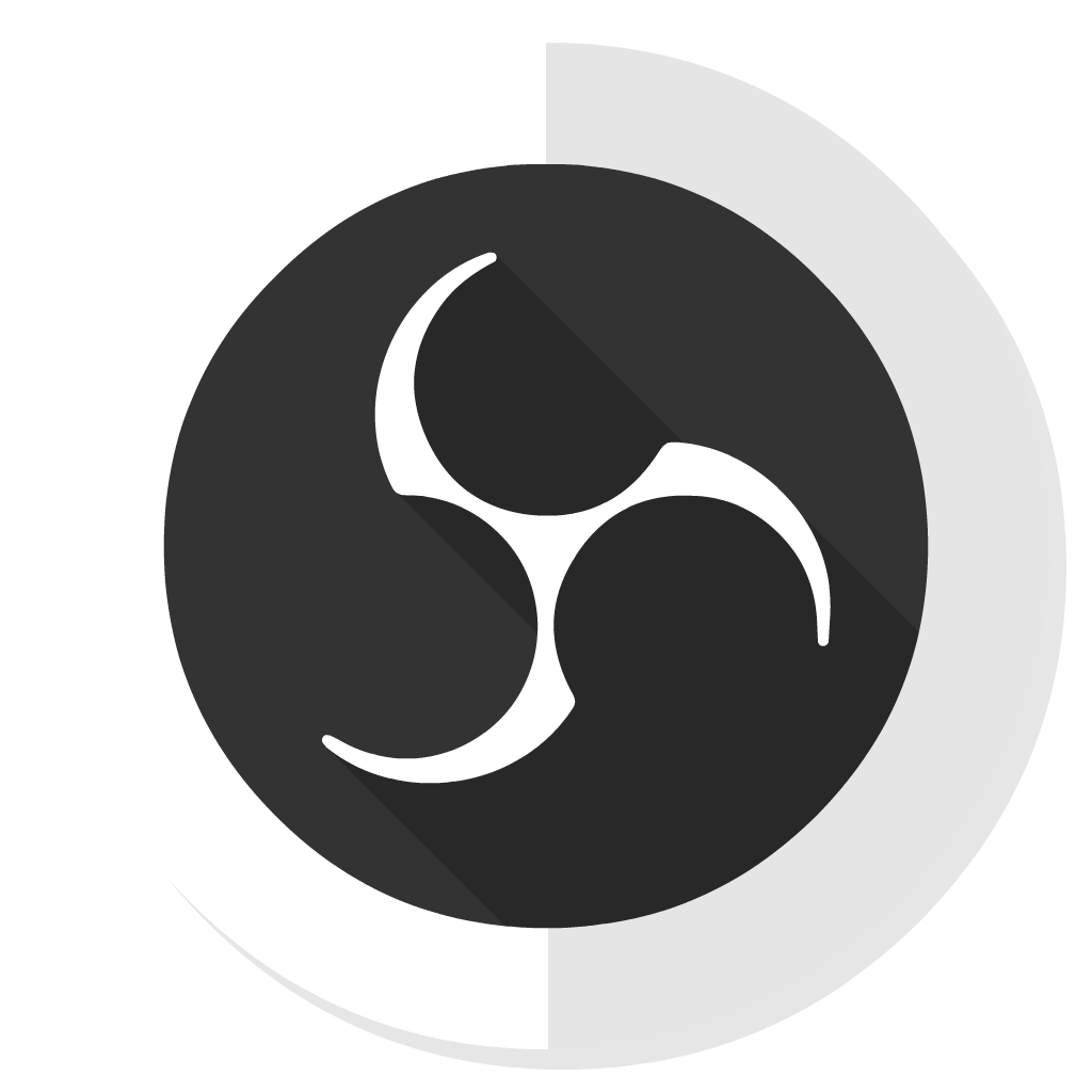 Open Broadcaster Software flat icon