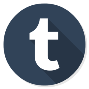 Tumblr flat icon