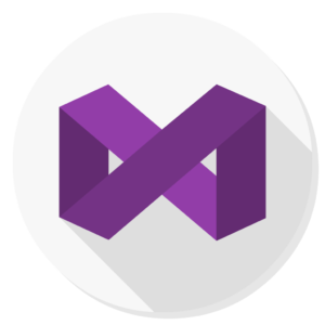 Visual Studio Community flat icon