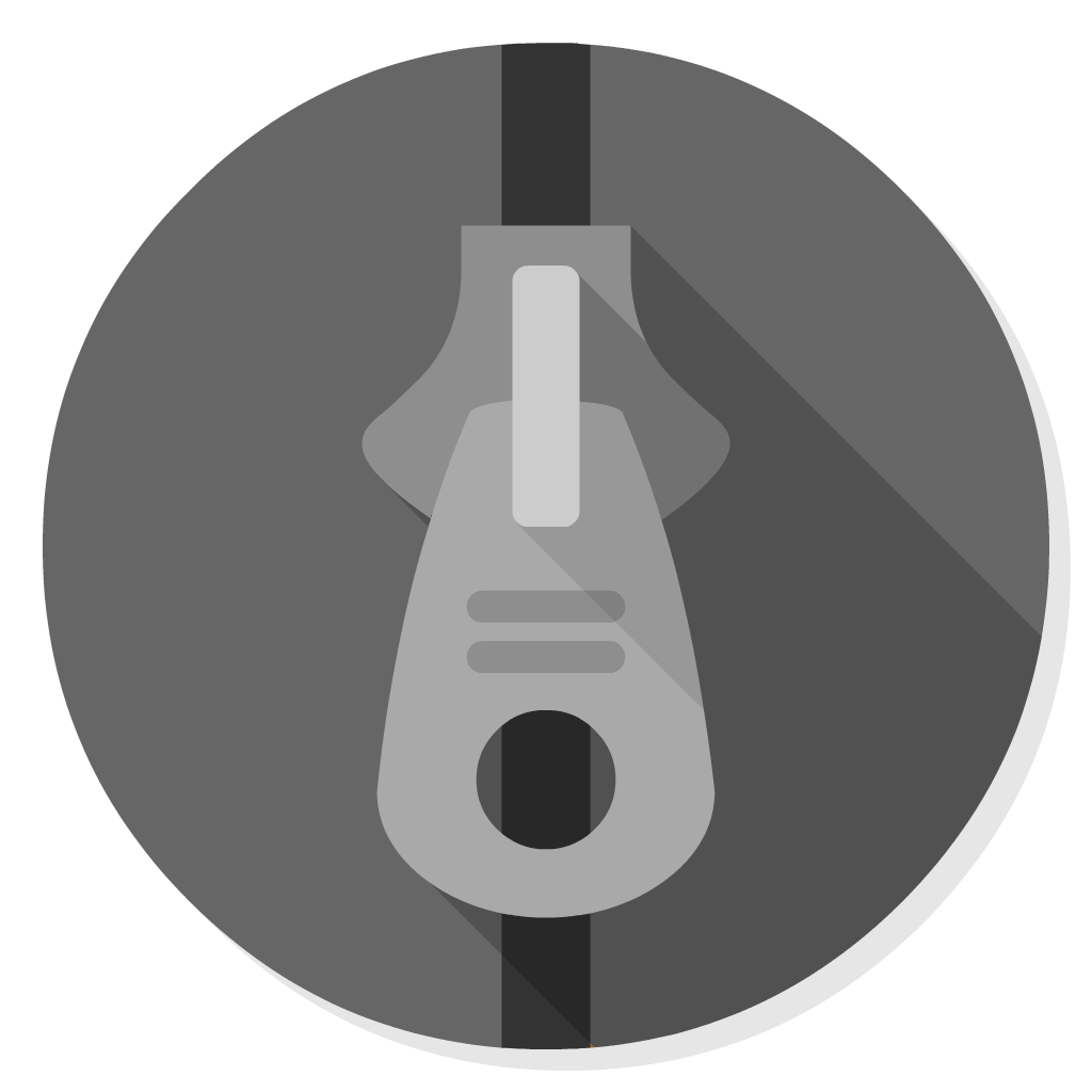 Archive utility flat icon