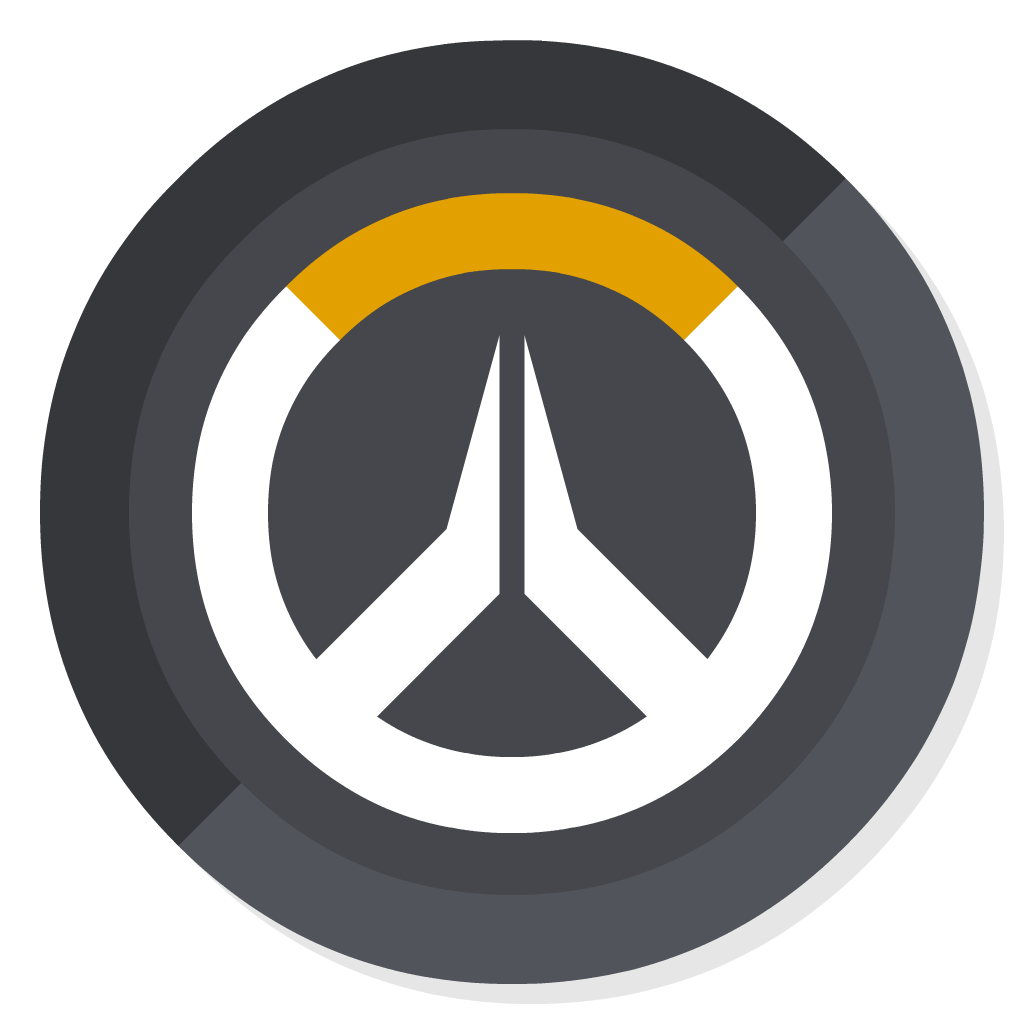 Overwatch flat icon