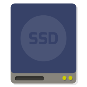 Drive SSD flat icon