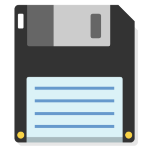Floppy flat icon
