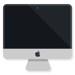 Apple Imac Aluminium flat icon