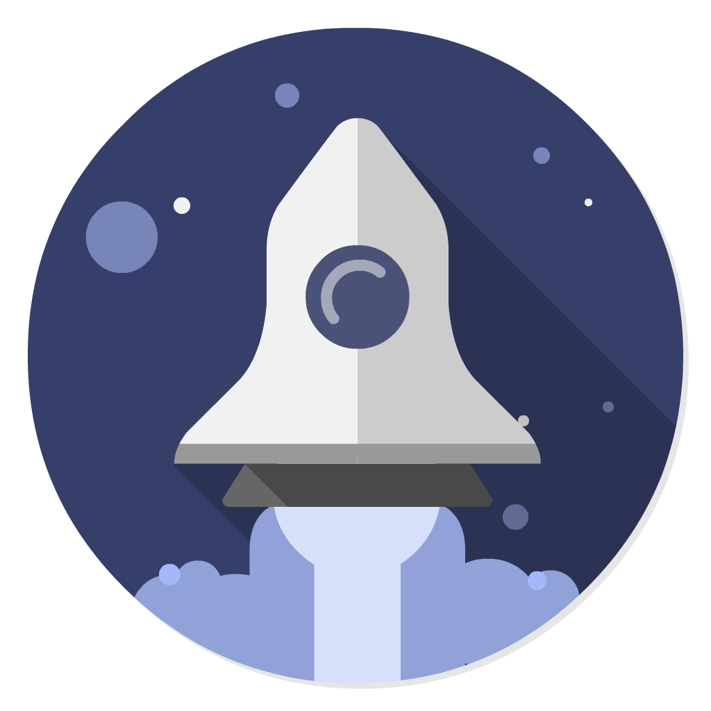 Launchpad flat icon