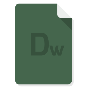 Adobe Dreamweaver flat icon