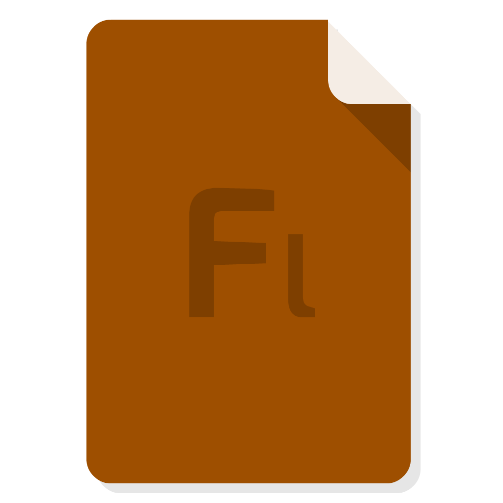 Adobe Flash flat icon