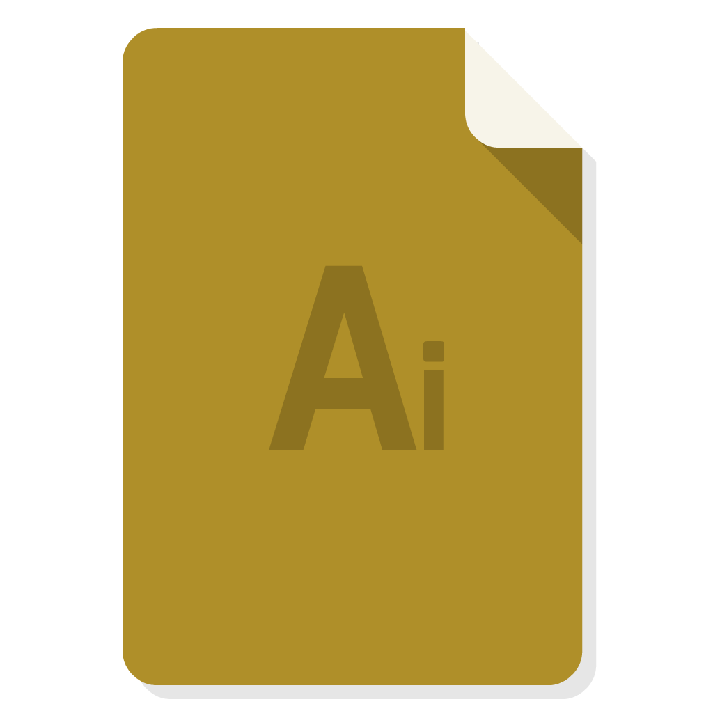 Adobe Illustrator flat icon