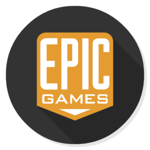 Epic Games Launcher flat icon
