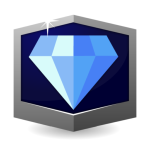 RANK DIAMOND * flat icon