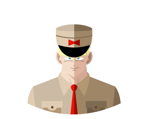 General Blue flat icon