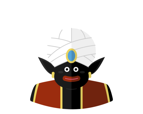 Mr Popo flat icon