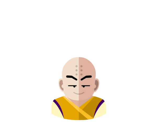 Krilin flat icon