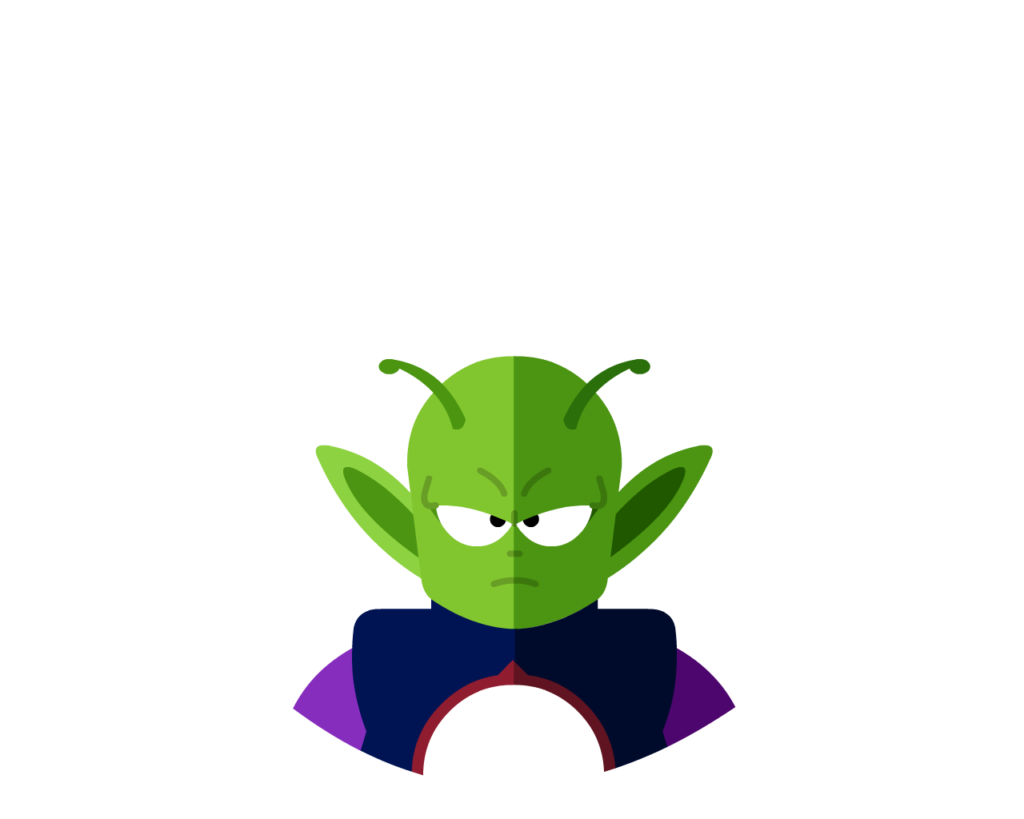 Piccolo Jr flat icon