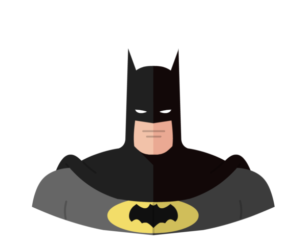 Batman flat icon