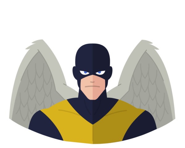 Angel flat icon
