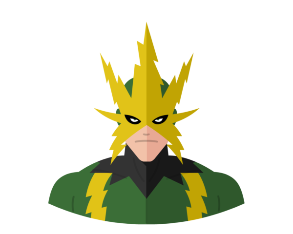 Electro flat icon