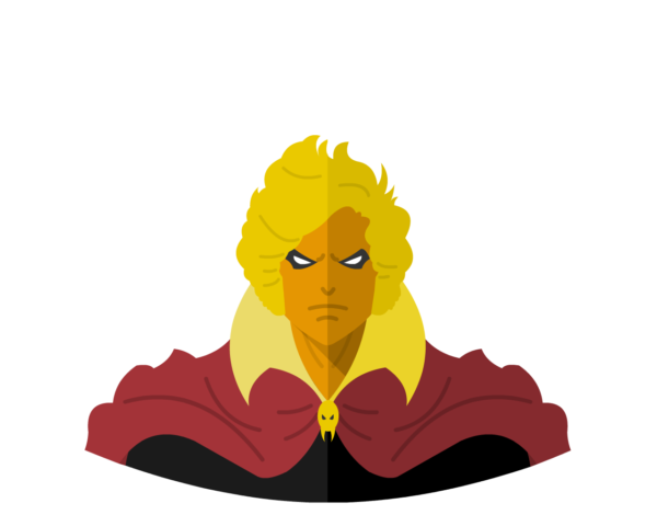 Adam Warlock flat icon