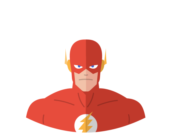 Flash flat icon