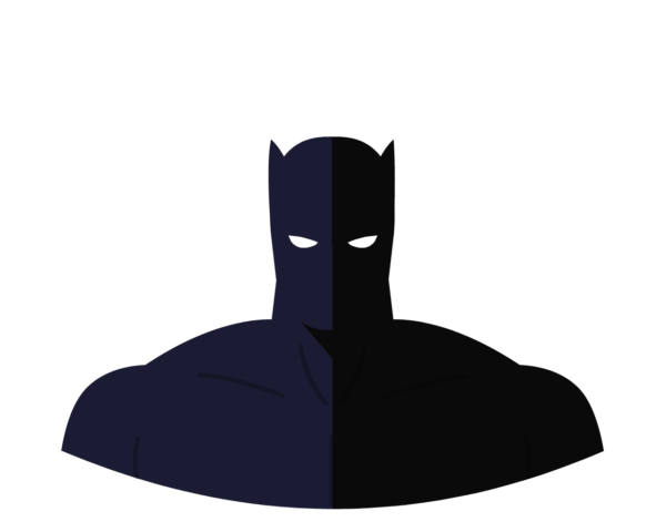 Black Panther flat icon