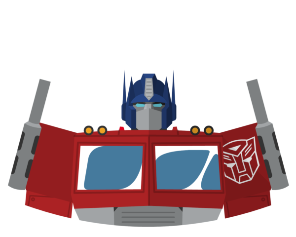 Optimus Prime flat icon