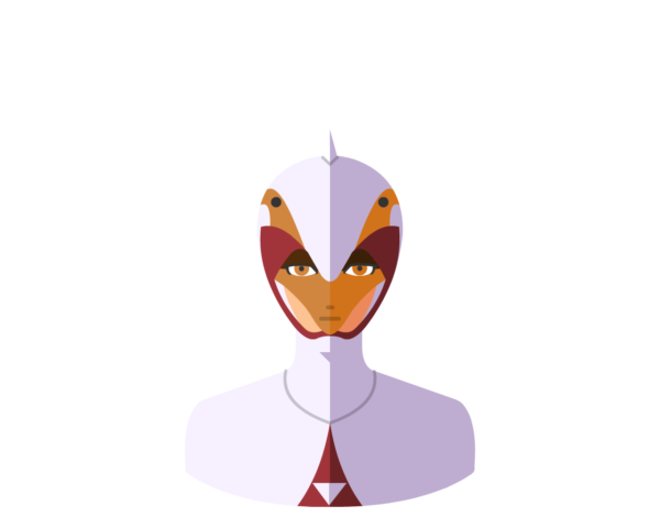 Swann flat icon