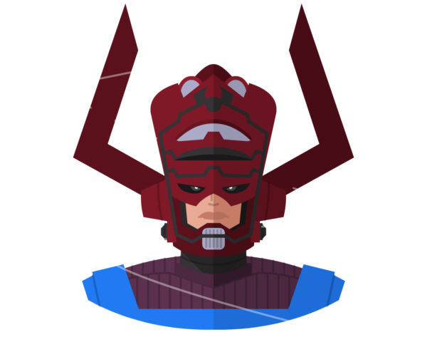 Galactus (Surfer Ver.) flat icon