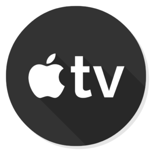 Apple TV flat icon