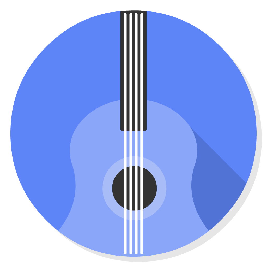 Guitar Pro flat icon