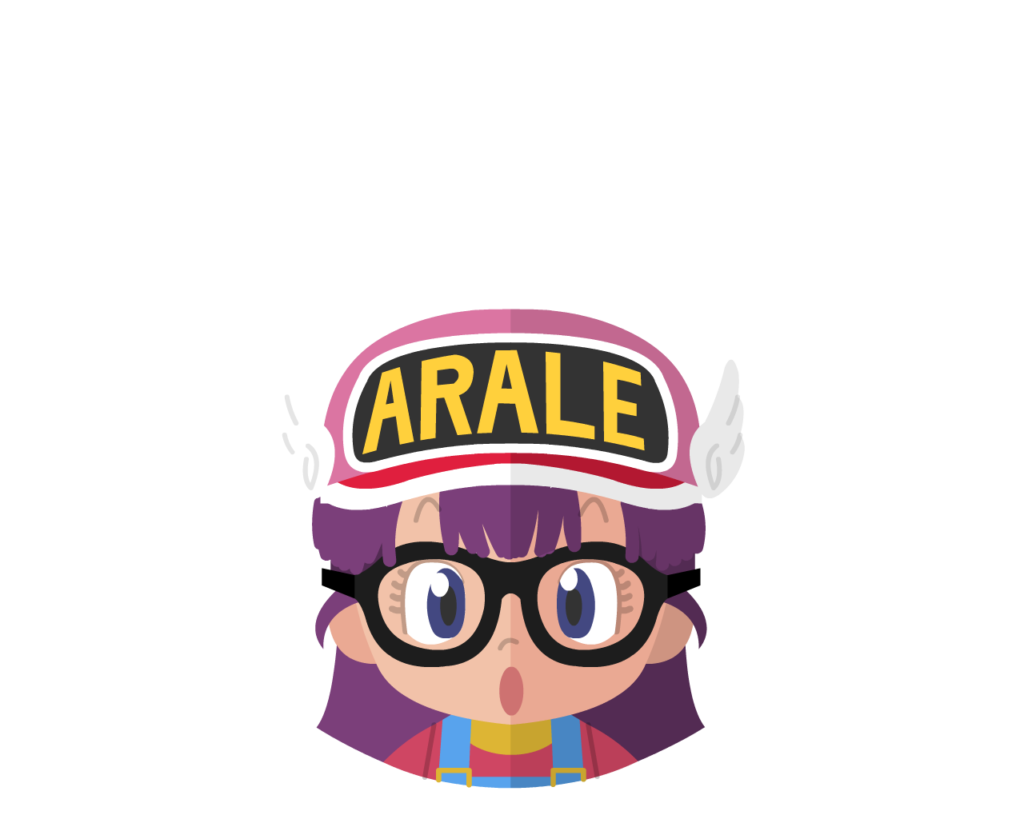 Arale (Surprise) flat icon