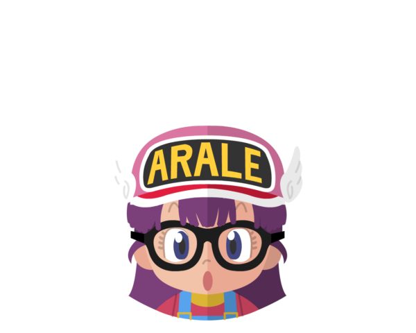 Arale (Surprise) flat icon