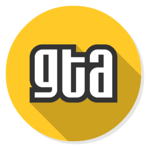 GTA flat icon