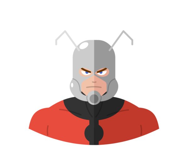 Ant-Man flat icon