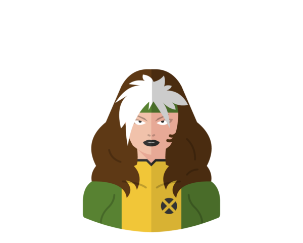 Rogue flat icon