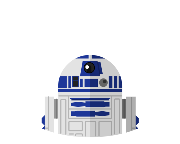 R2-D2 flat icon