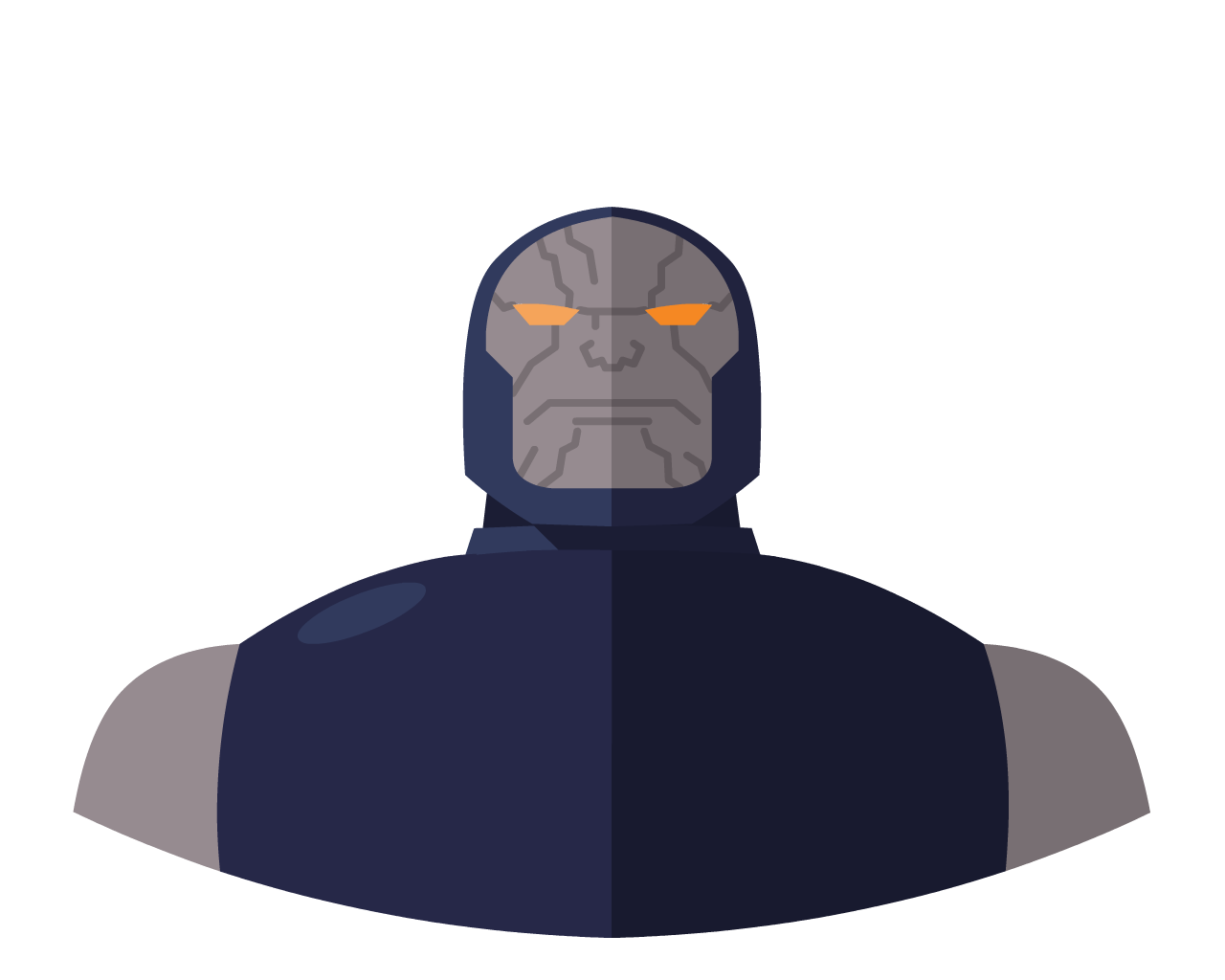 DC's Darkseid Flat Icon & Avatar • Yoolk • Digital Ninja