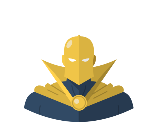 Dr Fate flat icon
