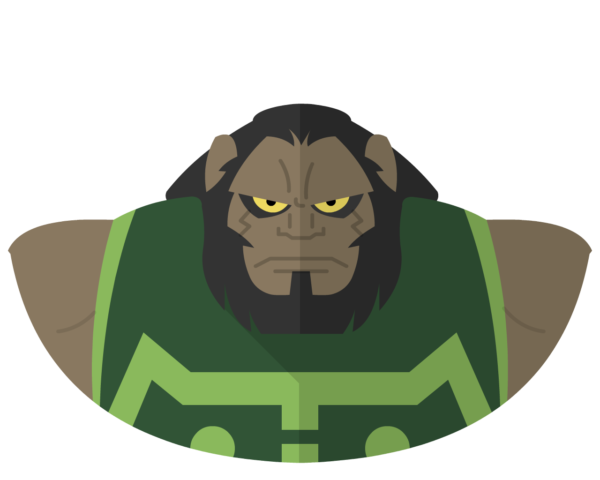 Kalibak flat icon