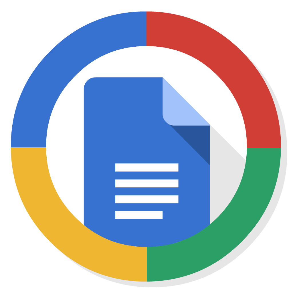 Google Docs flat icon