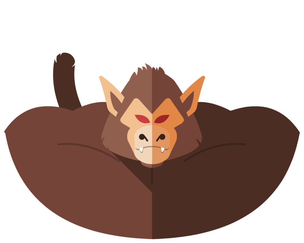 Oozaru flat icon