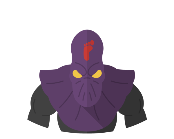 Foot Soldier flat icon