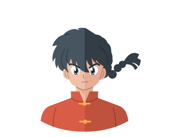 Ranma Saotome flat icon