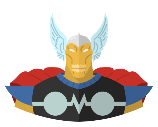 Beta Ray Bill flat icon