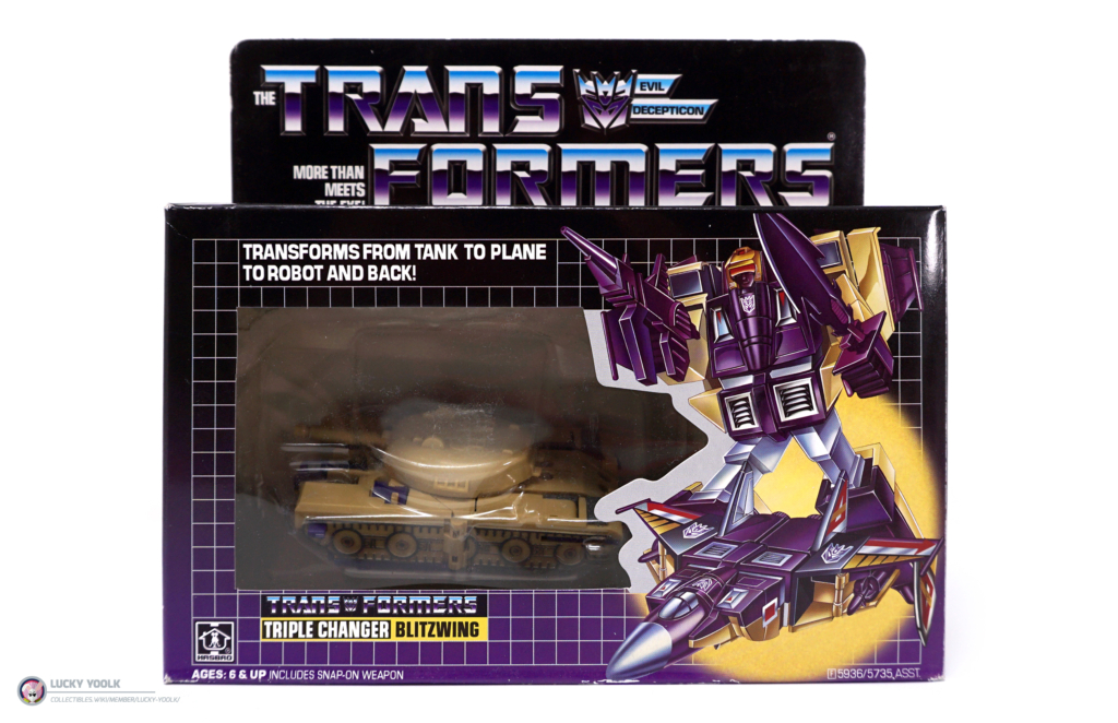 Transformers Blitzwing G1 Reissue