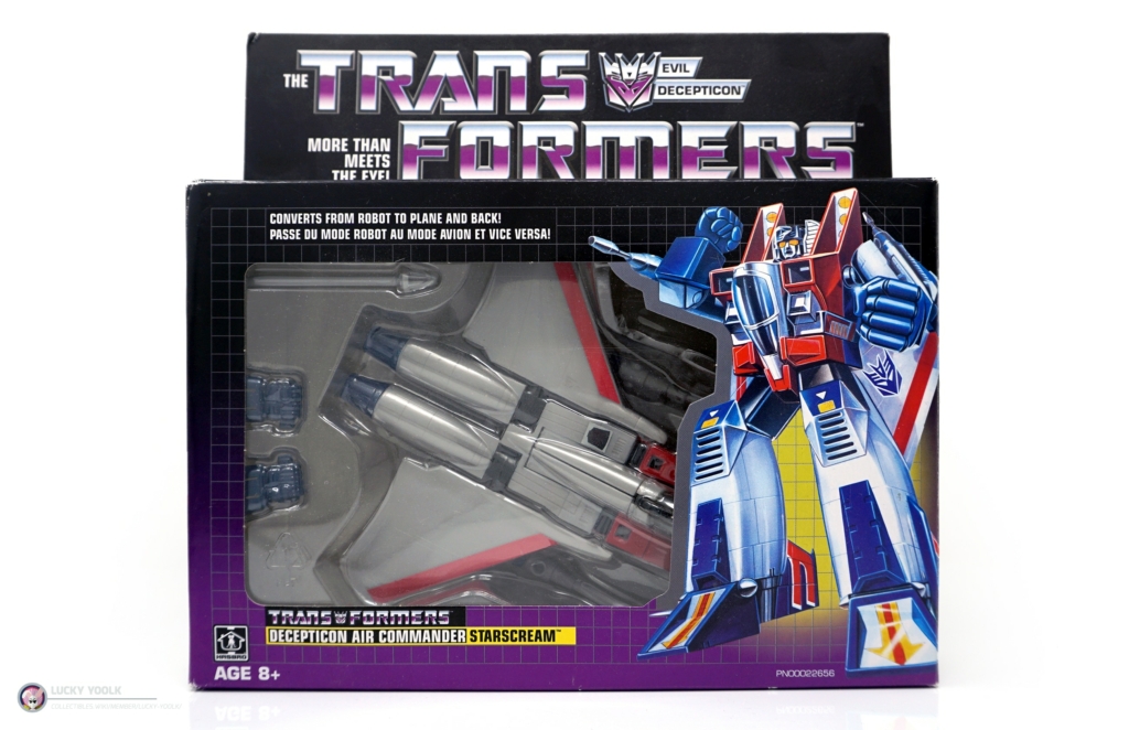 Transformers Starscream G1 Reissue