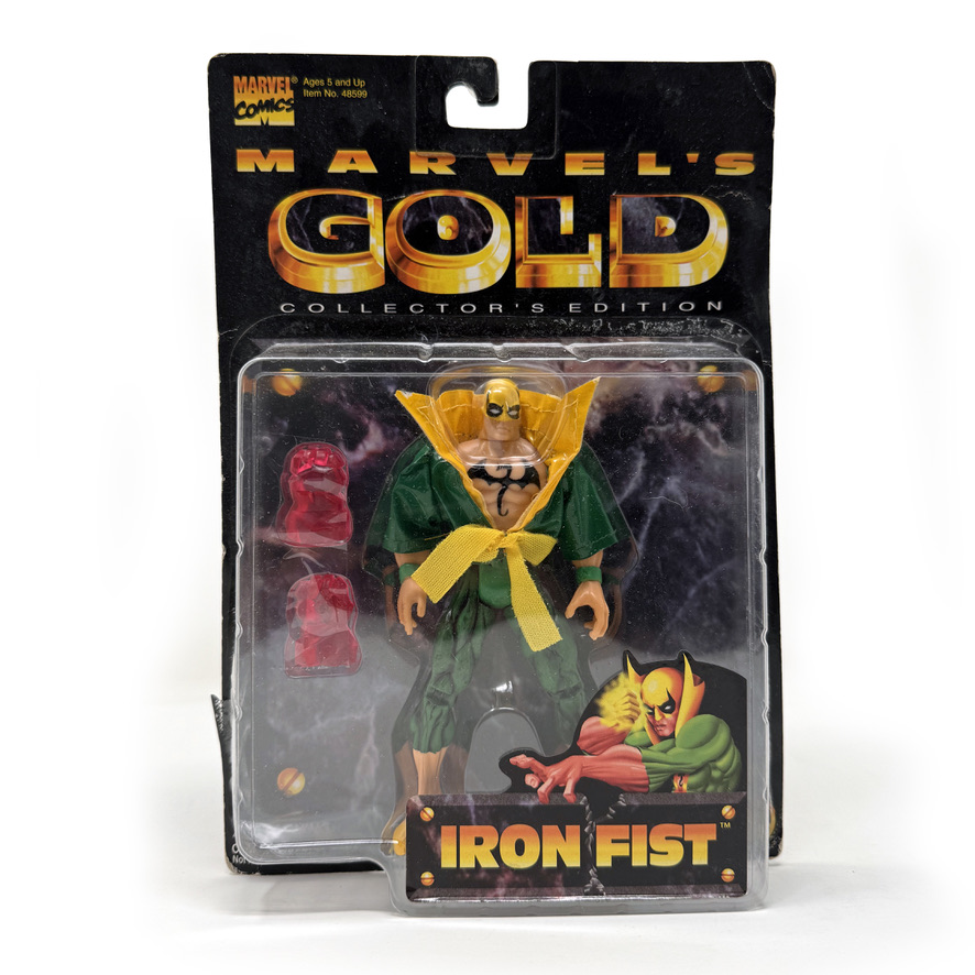 Toybiz Marvel Gold Iron Fist