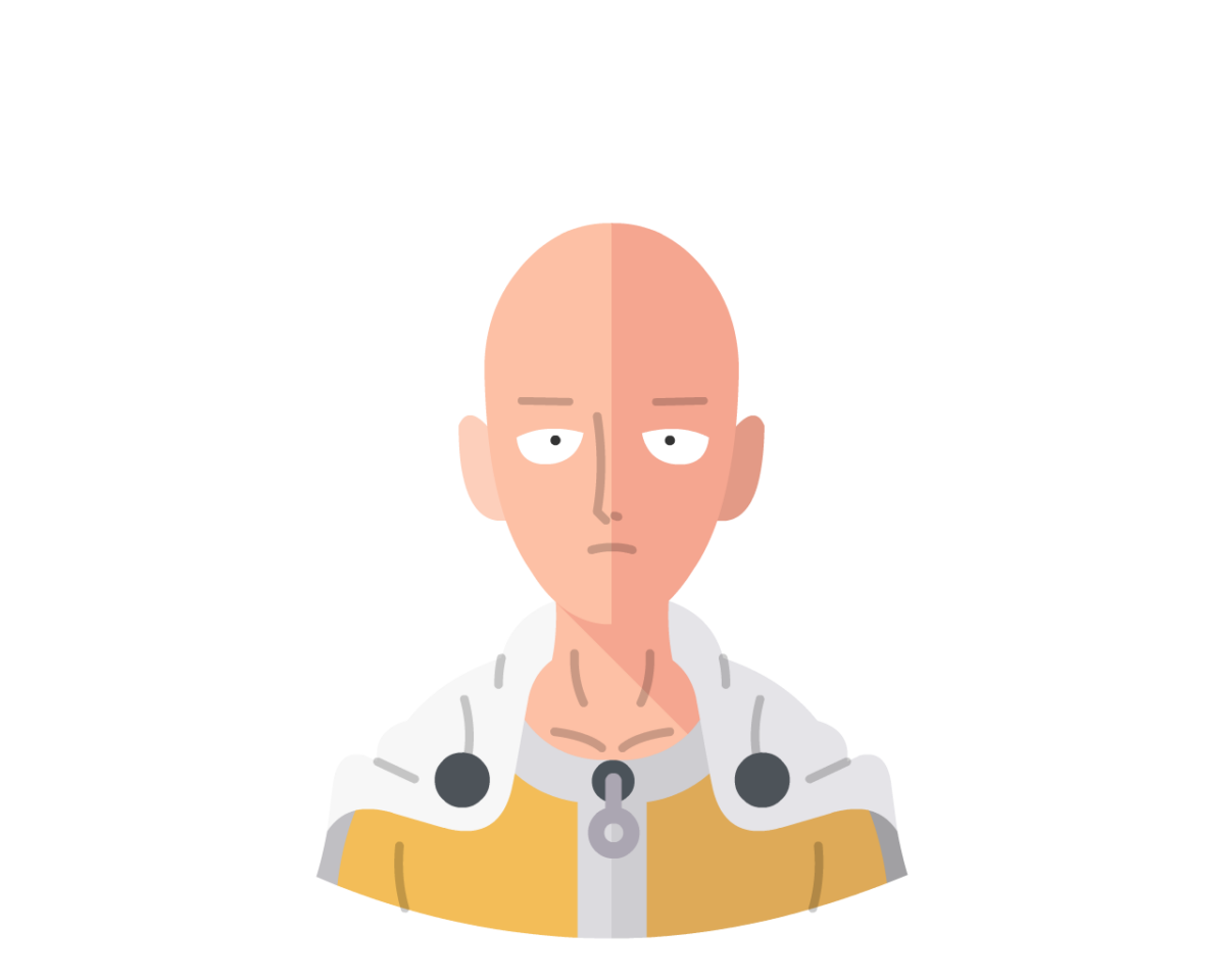 One-Punch Man flat icon